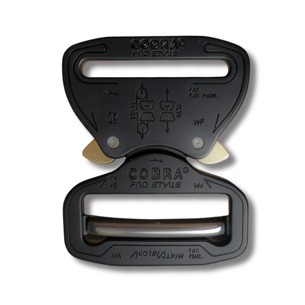 Klamra COBRA® PRO STYLE aluminium 9kN FY45KVF 45 mm czarna