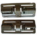 Klamra szybkowyczepna ROC/80 Brązowo szara [RAL 7013] (komplet L+P)
